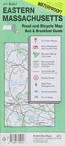 Read Online Massachusetts, Eastern Bike/Roads/B & Bs, Waterproof Edition - Rubel Bike Maps file in ePub