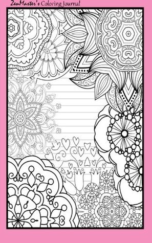 Read Coloring Journal (pink): Therapeutic journal for writing, journaling, and note-taking with coloring designs for inner peace, calm, and focus (100  and stress-relief while writing.) (Volume 10) - Zenmaster Coloring Books | ePub