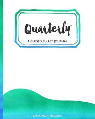 Read Online Quarterly Guided Bullet Journal Watercolor Wave Caribbean - Shannon Hansen file in ePub