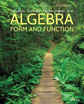 Download Algebra: Form and Function 2e   WileyPLUS Registration Card - Guadalupe I. Lonzano | PDF