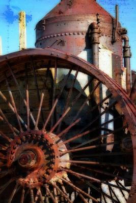 Download An Old and Rusted Antique Steam Tractor Boiler: Blank 150 Page Lined Journal for Your Thoughts, Ideas, and Inspiration -  file in PDF