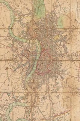 Read Online A Vintage Map of London, England 1813: Blank 150 Page Lined Journal for Your Thoughts, Ideas, and Inspiration -  | ePub