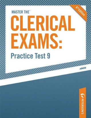 Full Download Master the Clerical Exams--Practice Test 9: Chapter 13 of 13 - Peterson's file in PDF