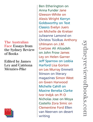 Download The Australian Face, Essays from the Sydney Review of Books - James Ley | ePub