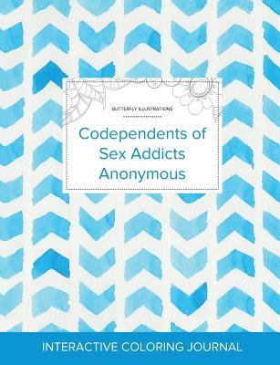 Download Adult Coloring Journal: Codependents of Sex Addicts Anonymous (Butterfly Illustrations, Watercolor Herringbone) - Courtney Wegner | PDF