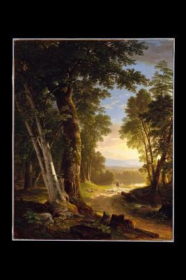 Download Blank Notebook - 100 Pages - The Beeches - Asher Brown Durand - 1845: 6 X 9; 152 MM X 229 MM; Page Numbers; Table of Contents; White Paper; 50 Sheets; Unruled Diary; Unlined Journal -  file in PDF