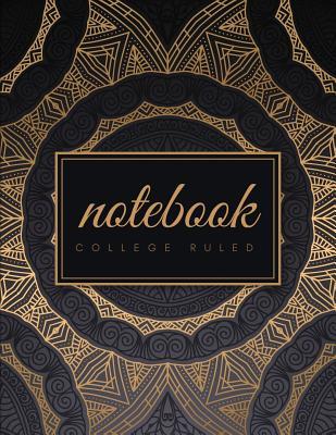 Read College Ruled Notebook: Black & Gold Luxury Big Soft Cover Large (8.5 X 11 Inches) Letter Size 120 Pages Lined with Margins (Narrow) Notes -  file in PDF