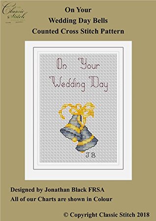 Read On Your Wedding Day Bells Cross Stitch Pattern - Jonathan Black | PDF