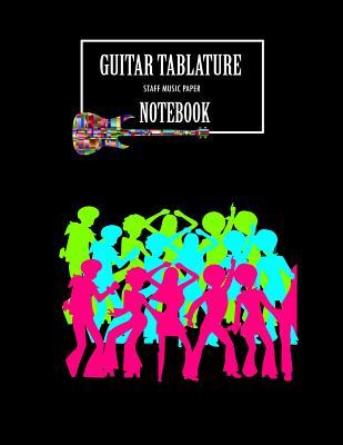 Full Download Guitar Tablature Staff Music Paper Notebook: Blank Guitar Tab Paper Notebook, 6-Line Tablature Staves with Guitar Chord - 8.5 X 11 (Large Print) - Tab and Lyrics - Music Manuscript Paer Black Cover - Hk Publishing file in ePub