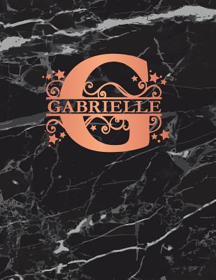 Read Gabrielle: Personalized Journal Notebook for Women or Girls. Monogram Initial G with Name. Black Marble & Rose Gold Cover. 8.5 X 11 110 Pages Lined Journal Paper -  file in ePub