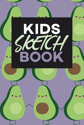 Full Download Kids Sketch Book: Kawaii Cute Avocado Vegan Food Pattern - Frasier Cheng-Binns | ePub
