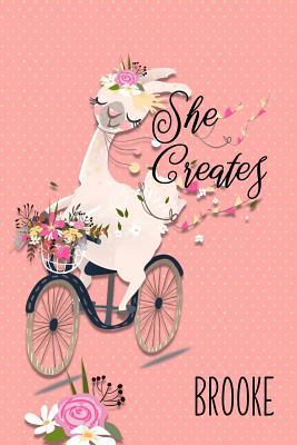 Full Download Brooke: She Creates: Personalized Dotted Journal - She Creates Journals file in ePub