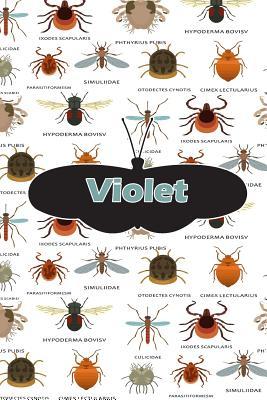Read Violet: Bug Insect Journal Notebook 120 Pages 6x9 -  file in PDF