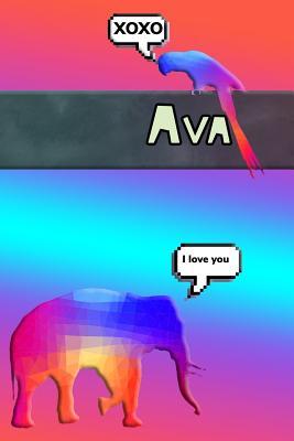 Read Colorful Jungle Ava: College Ruled - Composition Book - Diary - Lined Journal - Lauren Savage file in ePub