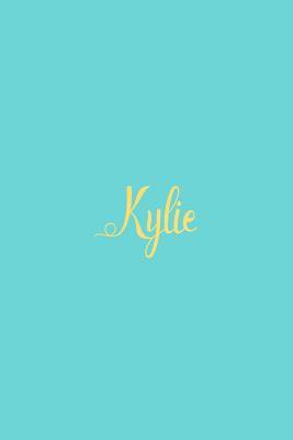 Read Online Kylie: Personalized Name Turquoise Matte Soft Cover Notebook Journal to Write In. 120 Blank Lined Pages -  | ePub