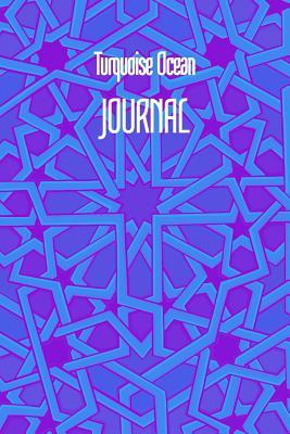 Download Turquoise Ocean JOURNAL: 6x9 Inch Lined Geometrical Islamic Art Journal/Notebook - Ramadan, Eid, Hajj, Umrah - Salam Supplies | ePub