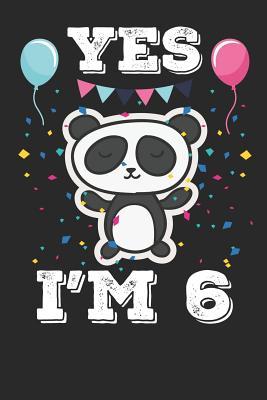 Full Download Yes I'm 6: Lined Journal Lined Notebook 6x9 110 Pages Ruled -  | ePub