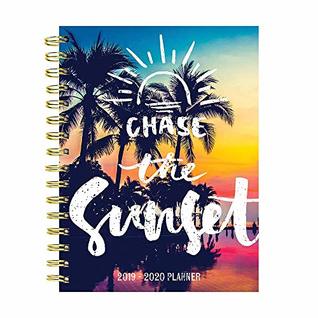 Read Online Chase the Sun Tropical Sunset Medium Daily Weekly Monthly 2020 Planner: July 2019 - June 2020 (Academic School Year, Student Planner) -  file in PDF