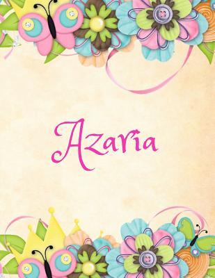 Download Azaria: Personalized Name Journal Composition Notebook - Jane April file in ePub
