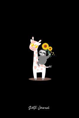 Full Download Sloth Journal: Dot Grid Journal - Sloth With A Giraffe With Sunflower Elements Cute Animal Gift Idea - Pink Dotted Diary, Planner, Gratitude, Writing, Travel, Goal, Bullet Notebook - 6x9 120 pages -  | ePub