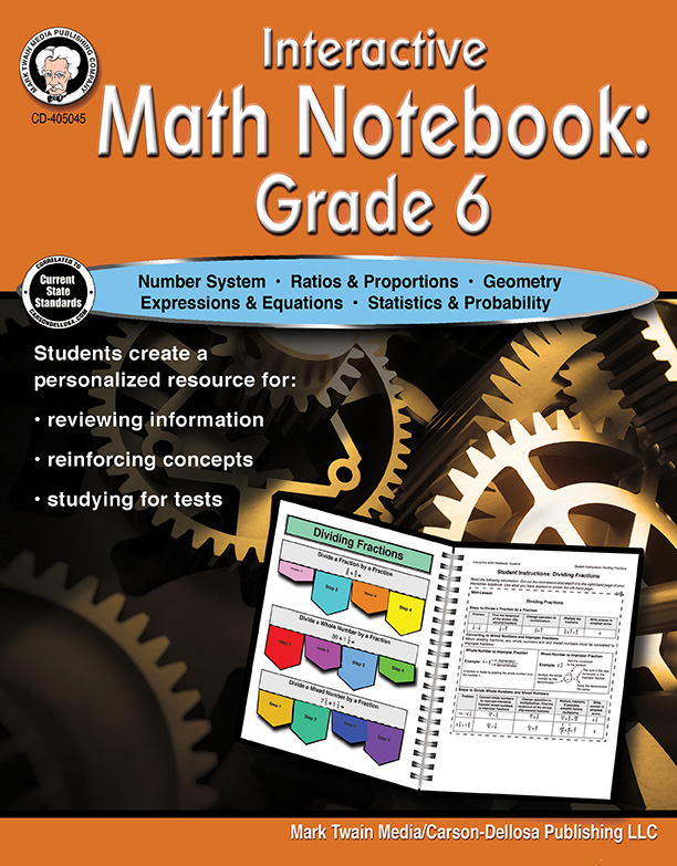Read Online Interactive Math Notebook Resource Book, Grade 6 - Schyrlet Cameron file in PDF