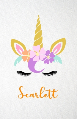 Download Scarlett A5 Lined Notebook 110 Pages: Funny Blank Journal For Lovely Magical Unicorn Face Dream Family First Name Middle Last Surname. Unique Student Teacher Scrapbook/ Composition Great For Home School Writing - Whisky Man Gift Personal Popular Design | ePub