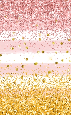 Read Online Glitter Notebook: Gold Pink Faux Glitter Design, Blank Marble-Patterned Pages Journal, Trendy Gift for Women and Girls - Minimalism Art | ePub