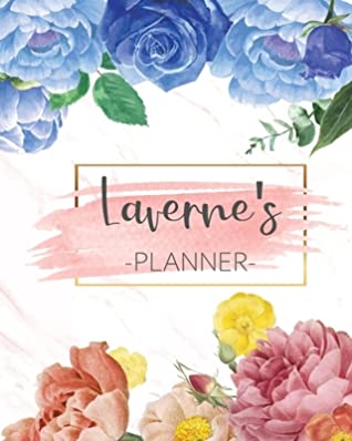 Read Online Laverne's Planner: Monthly Planner 3 Years January - December 2020-2022 Monthly View Calendar Views Floral Cover - Sunday start - Babanana Planner file in ePub